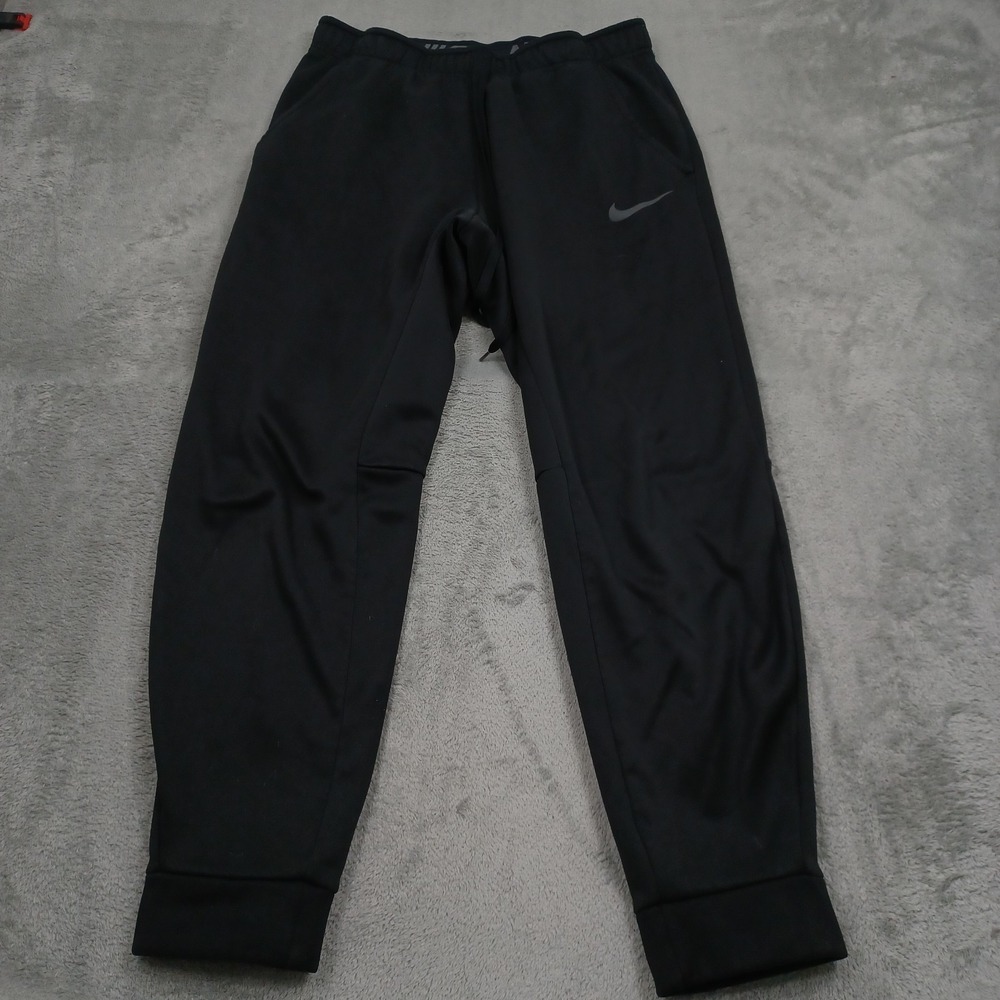 Nike Pants Mens Medium Black Therma Fit Pockets Activewear Casual Preppy